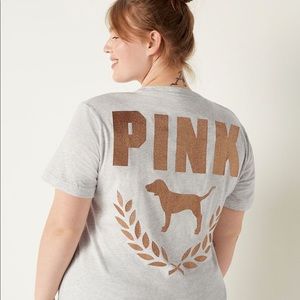 Victoria’s Secret Pink Glitter T-Shirt